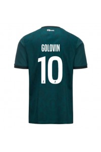 AS Monaco Aleksandr Golovin #10 Voetbaltruitje Uit tenue 2024-25 Korte Mouw